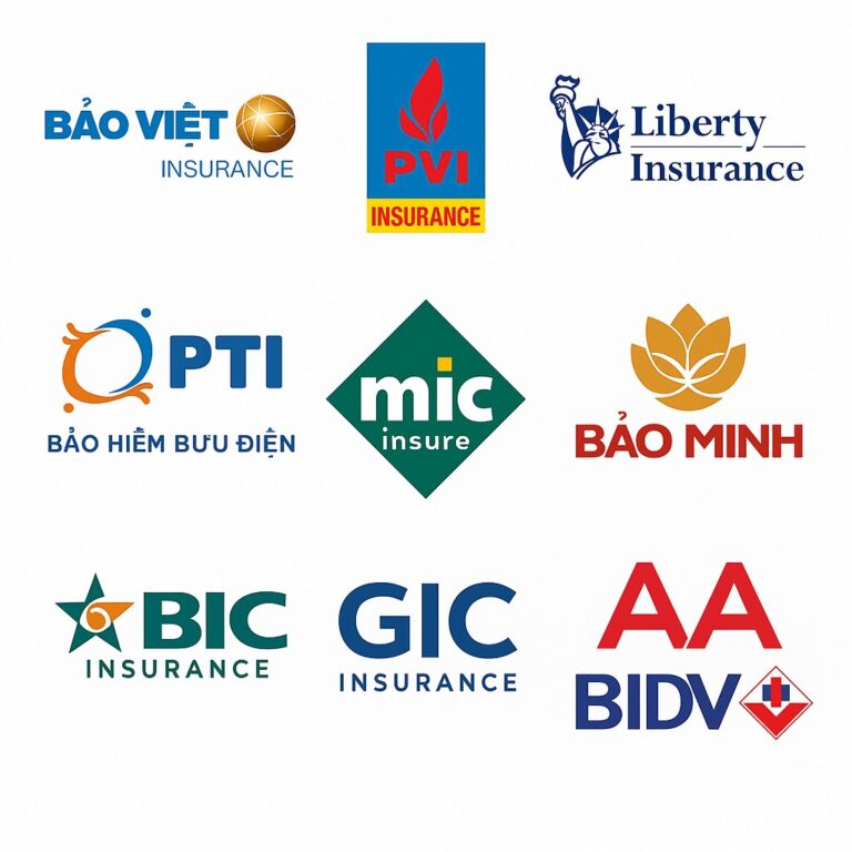 So sánh các Hãng Bảo hiểm Ô tô Hàng đầu