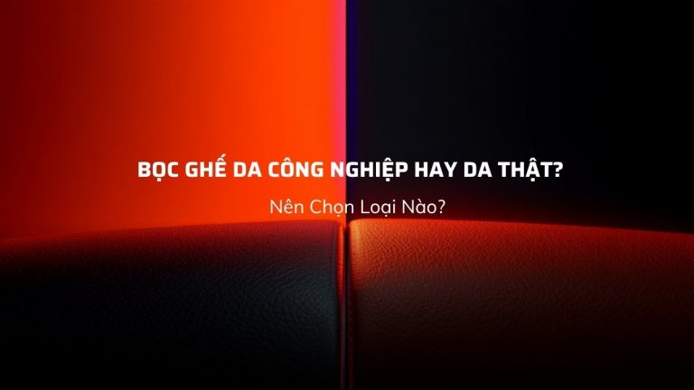Ảnh so sánh bọc ghế da công nghiệp và da thật cho ô tô - minh họa cho bài Bọc Ghế Da Công Nghiệp Hay Da Thật
